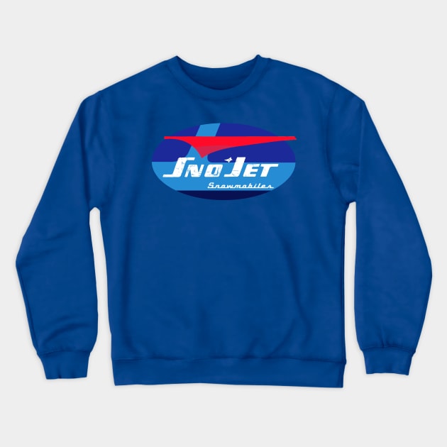 Sno Jet Crewneck Sweatshirt by Midcenturydave